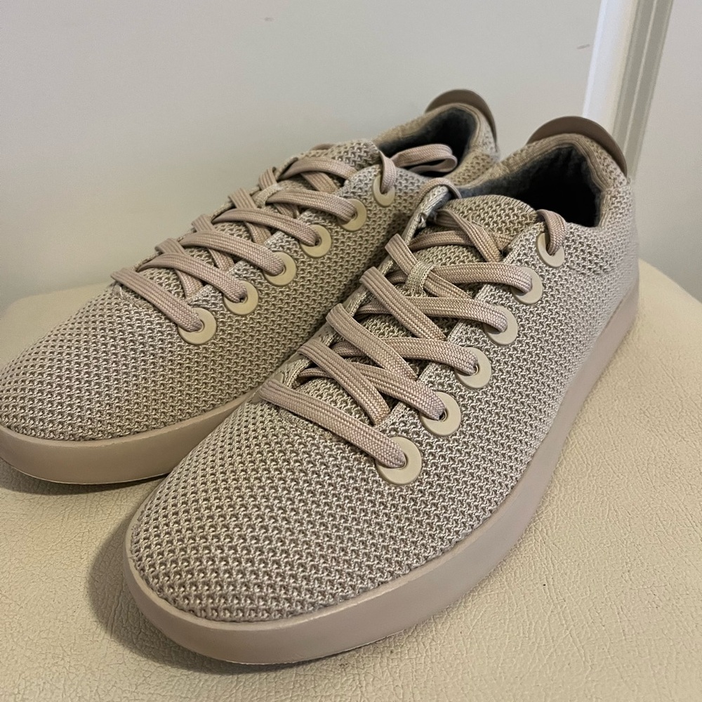 New Allbirds Tree Pipers Sustainable Sneakers in Hazy Beige Men’s size 12